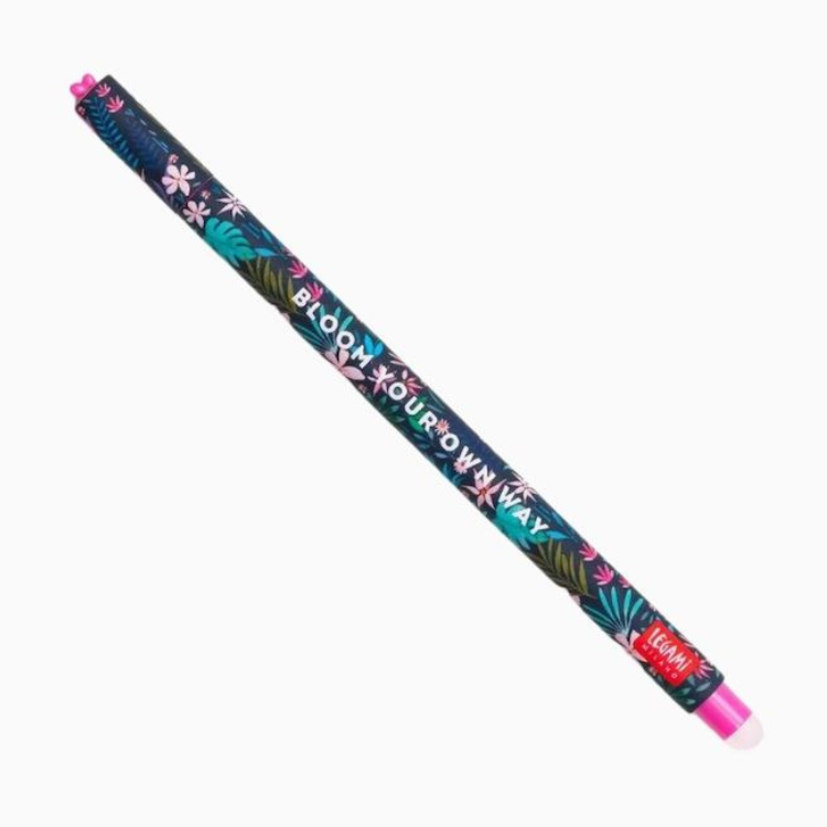 LEGAMI - Erasable Gel Pen (0.7mm) - Flora (Turquoise Ink)