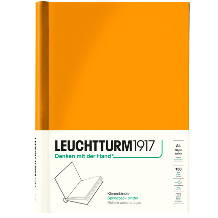 LEUCHTTURM1917 Peka Springback Binder (holds 150 pages) - A4 - Rising Sun