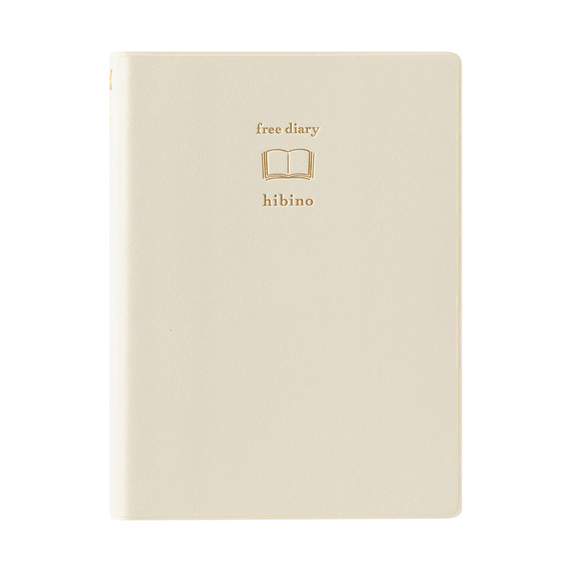 MIDORI Hibino - Undated Daily Diary Planner - Soft Cover - Pocket (A6) - Free Diary