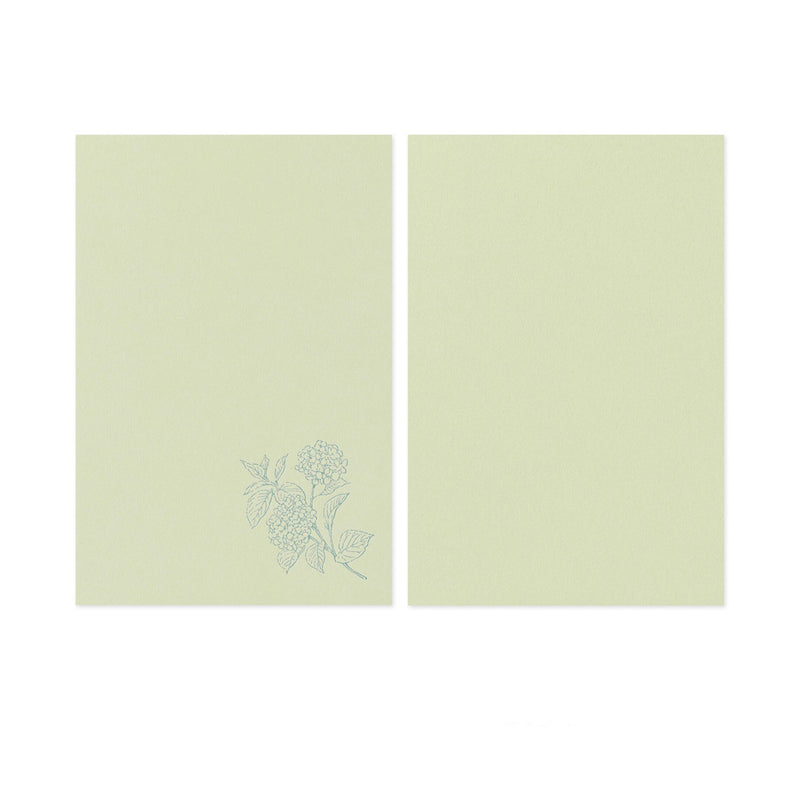 MIDORI - Washi Postcards - Floral Design - Pack of 10