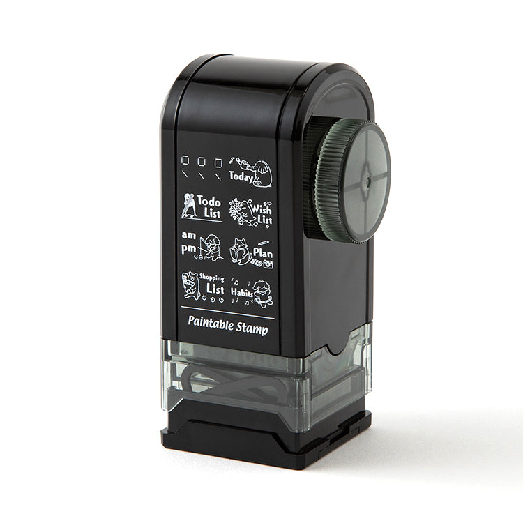 MIDORI - Stamp - Rotating Dial (8 Images, oil based ink) - List