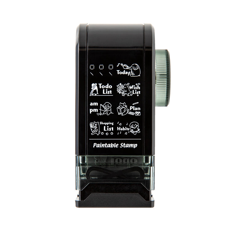 MIDORI - Stamp - Rotating Dial (8 Images, oil based ink) - List