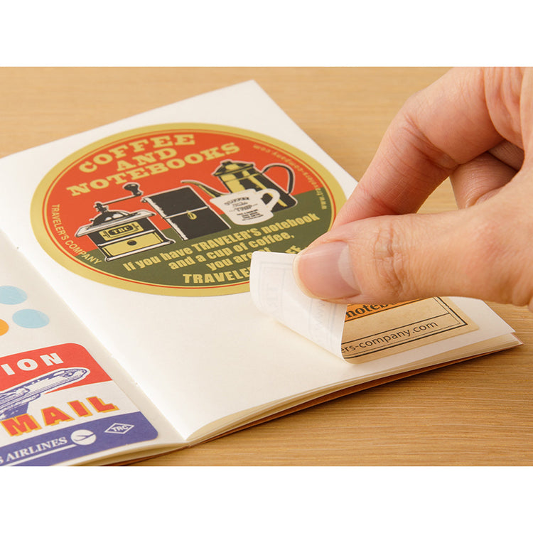 Traveler's Company - Inserts - Passport Size - 017 - Sticker Release Paper