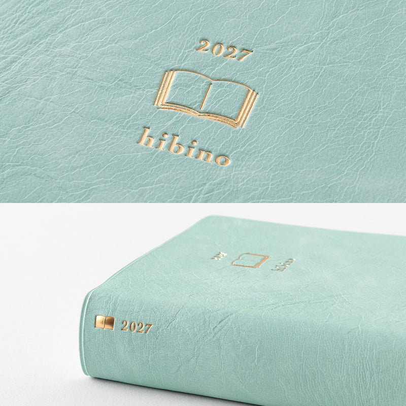2027 MIDORI Hibino - Daily Diary Planner - Soft Cover - Pocket (A6)