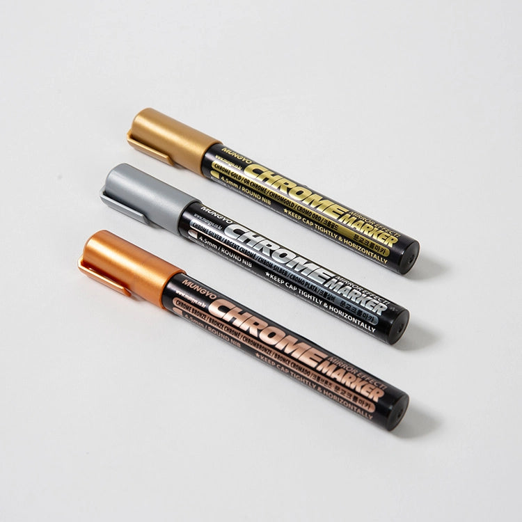 MUNGYO Chrome Marker Mirror Effect - 4.5mm