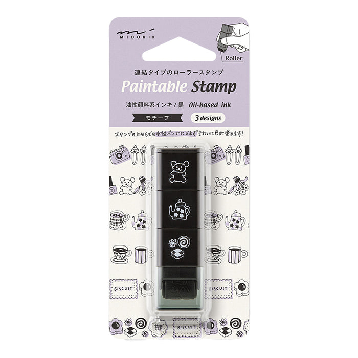 MIDORI - Paintable Roller Stamp - Motif