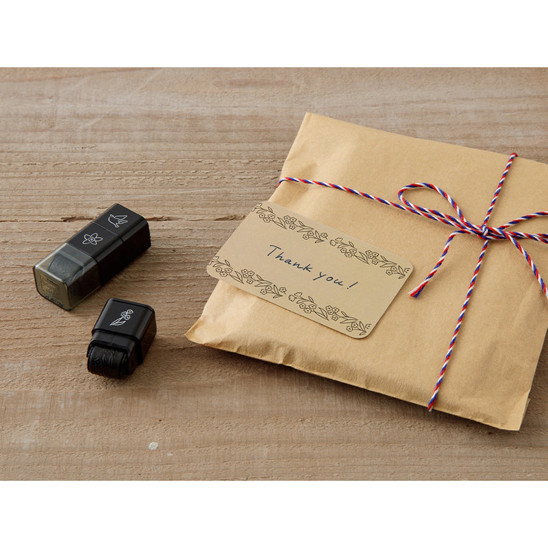 MIDORI - Paintable Roller Stamp - Flowers