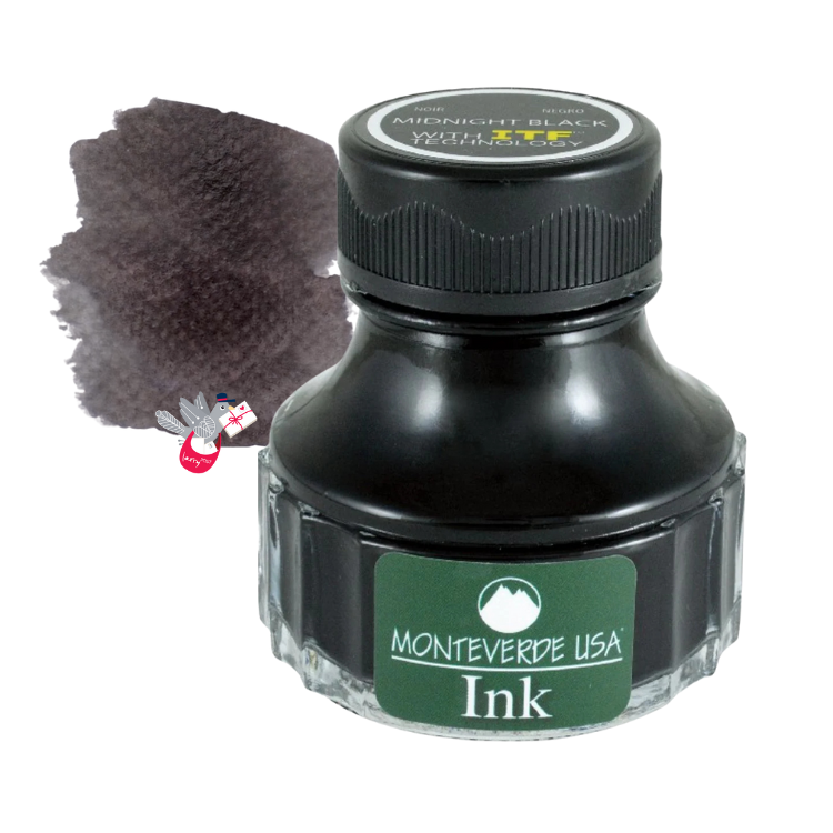 MONTEVERDE USA Bottled Ink 90mL - Midnight Black