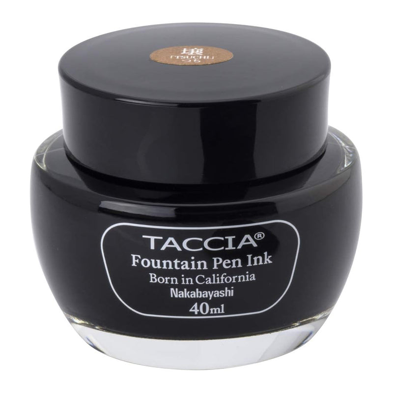 TACCIA Sunao-iro Fountain Pen Ink - 40mL - Tsuchi (Golden Wheat)
