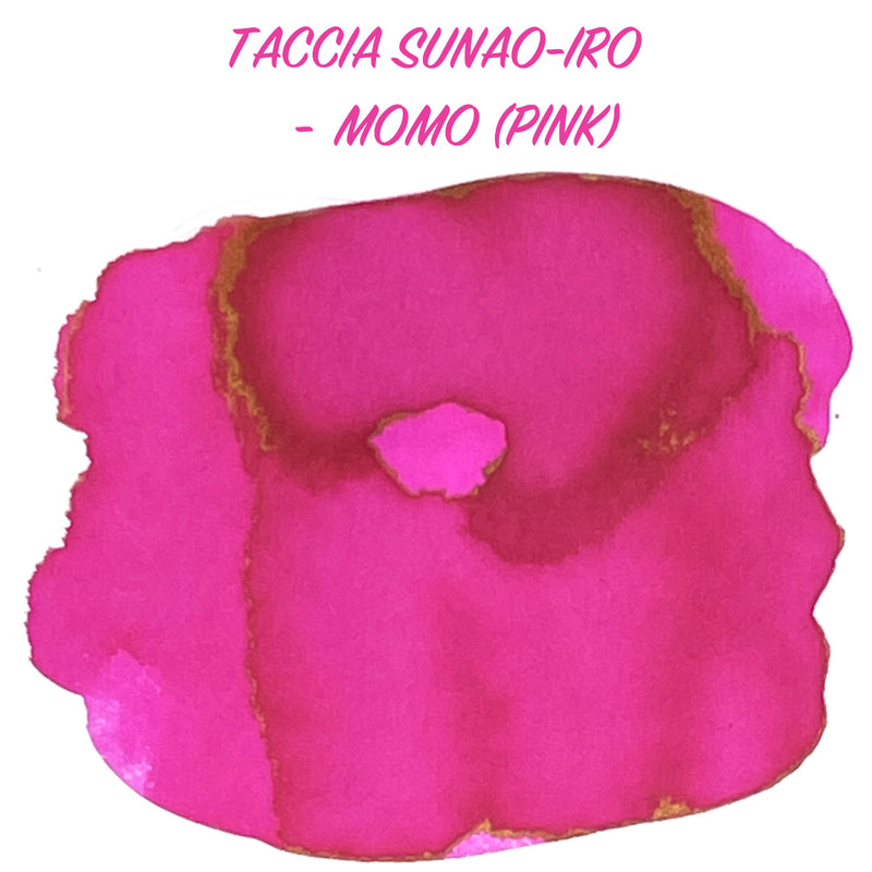 TACCIA Sunao-iro Fountain Pen Ink - 5mL SAMPLE- Momo (Pink)