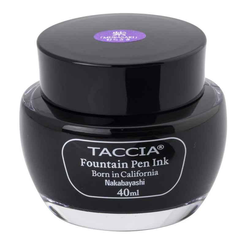 TACCIA Sunao-iro Fountain Pen Ink - 40mL - Murasaki (Purple)