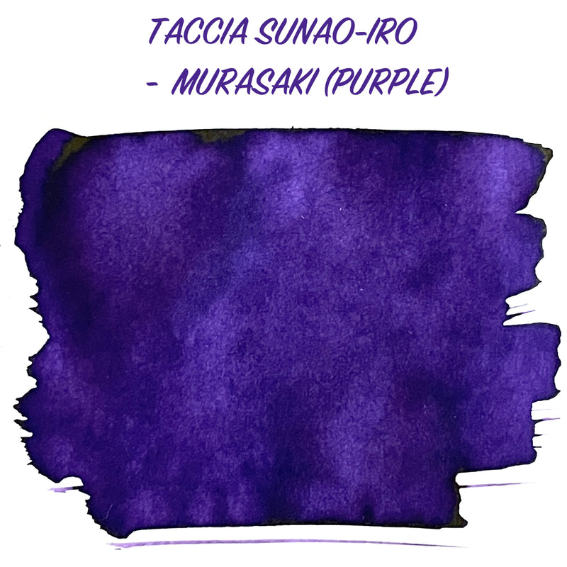TACCIA Sunao-iro Fountain Pen Ink - 40mL - Murasaki (Purple)