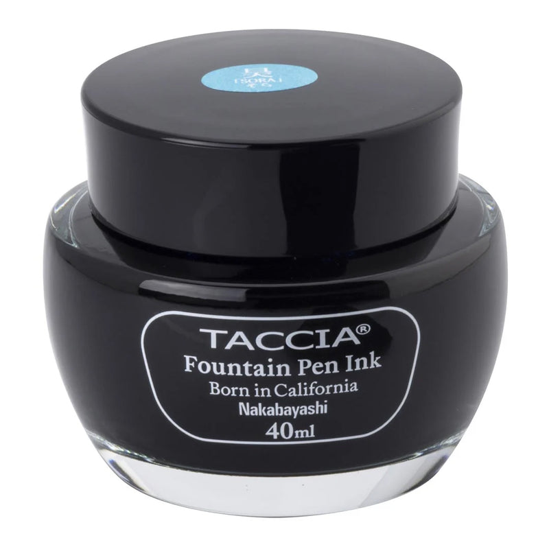 TACCIA Sunao-iro Fountain Pen Ink - 40mL - Sora (Sky Blue)