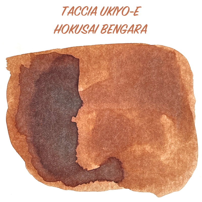 TACCIA Ukiyo-e Fountain Pen Ink - 40mL - Hokusai Bengara (Red Oxide)