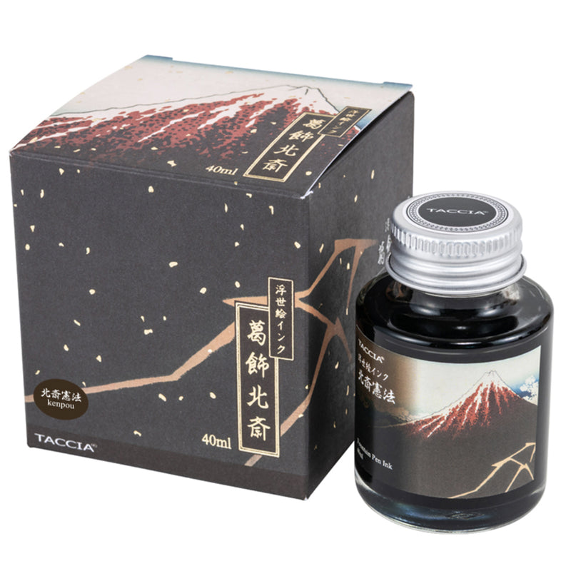 TACCIA Ukiyo-e Fountain Pen Ink - 40mL - Hokusai Kenpyou