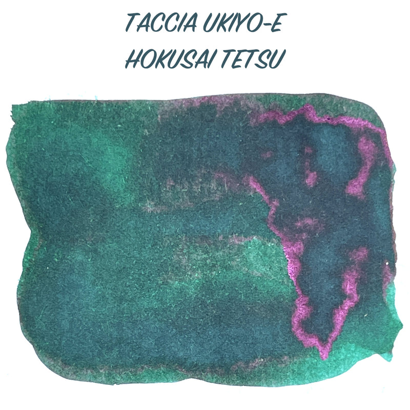 TACCIA Ukiyo-e Fountain Pen Ink - 40mL - Hokusai Tetsu (Iron)