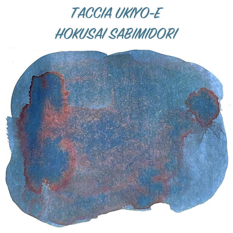 TACCIA Ukiyo-e Fountain Pen Ink - 40mL - Hokusai Sabimidori (Rusty Green)
