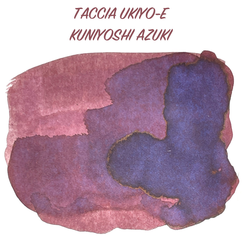 TACCIA Ukiyo-e Fountain Pen Ink - 40mL - Kuniyoshi Azuki (Red Brown)