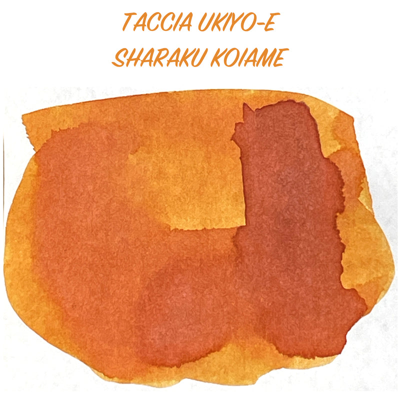 TACCIA Ukiyo-e Fountain Pen Ink - 40mL - Sharaku Koiame (Yellow-Brown)