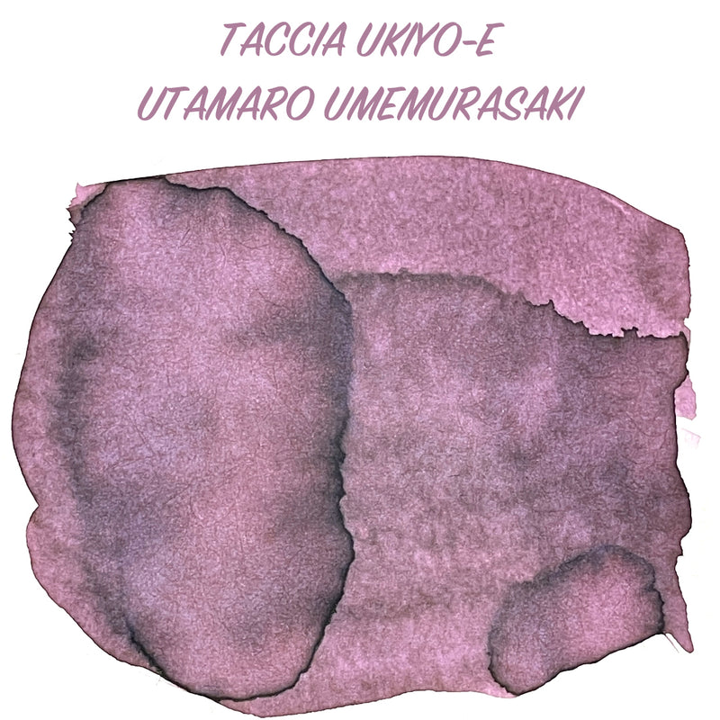 TACCIA Ukiyo-e Fountain Pen Ink - 40mL - Utamaro Umemurasaki (Plum Purple)