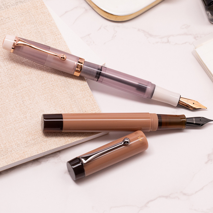 OPUS 88 Harmony Fountain Pen - Mocha Mousse