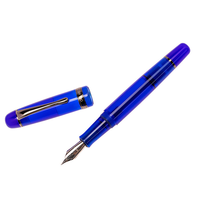 OPUS 88 Fountain Pen - Holiday Jazz - Translucent Blue