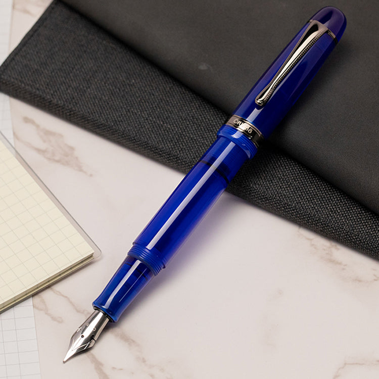 OPUS 88 Fountain Pen - Holiday Jazz - Translucent Blue