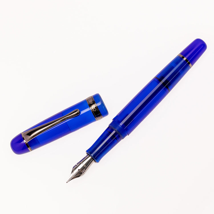 OPUS 88 Fountain Pen - Holiday Jazz - Translucent Blue