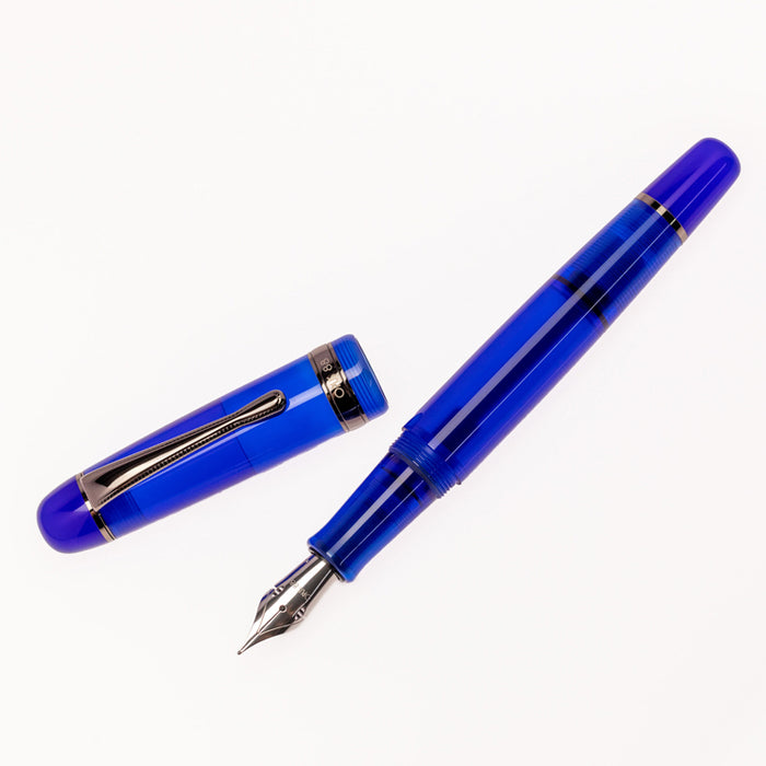 OPUS 88 Fountain Pen - Holiday Jazz - Translucent Blue