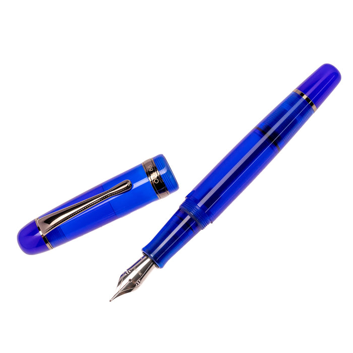 OPUS 88 Fountain Pen - Holiday Jazz - Translucent Blue