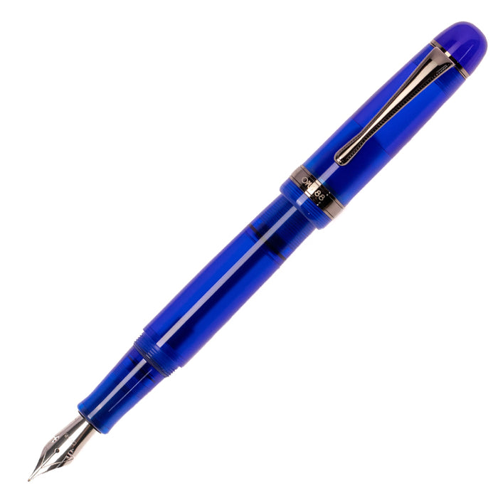 OPUS 88 Fountain Pen - Holiday Jazz - Translucent Blue