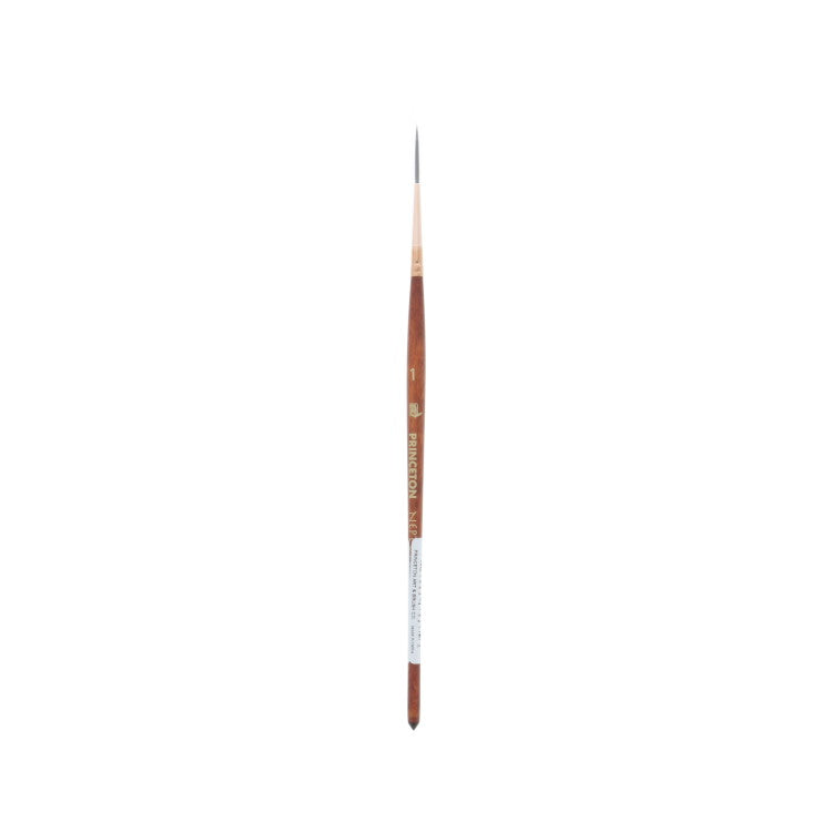 PRINCETON Neptune Watercolour Brush - Synthetic Squirrel - Script - Size 1 (1 x 8mm)
