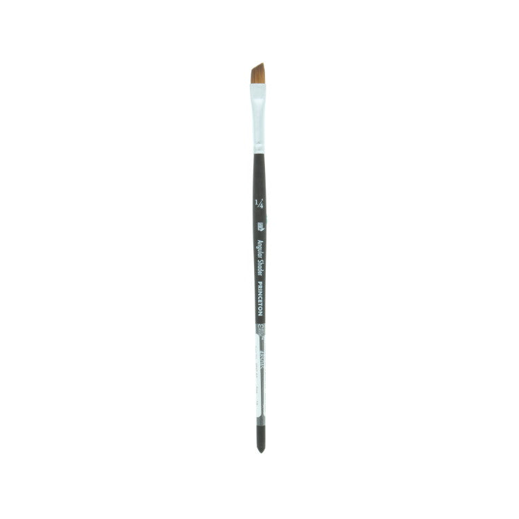 PRINCETON Aqua Elite Watercolour Brush - Synthetic Kolinsky - Angular Shader 1/4" (6.7 x 6mm)