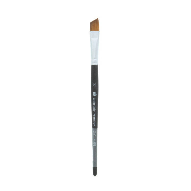 PRINCETON Aqua Elite Watercolour Brush - Synthetic Kolinsky - Angular Shader 1/2" (11.9 x 10mm)