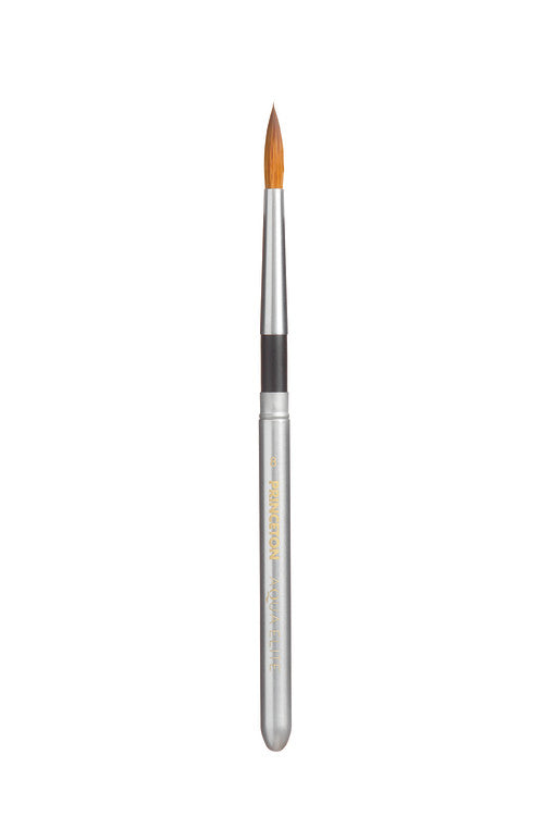 PRINCETON Aqua Elite - Synthetic Kolinsky Travel Brush - Round Size 8 (5.1 x 23mm)