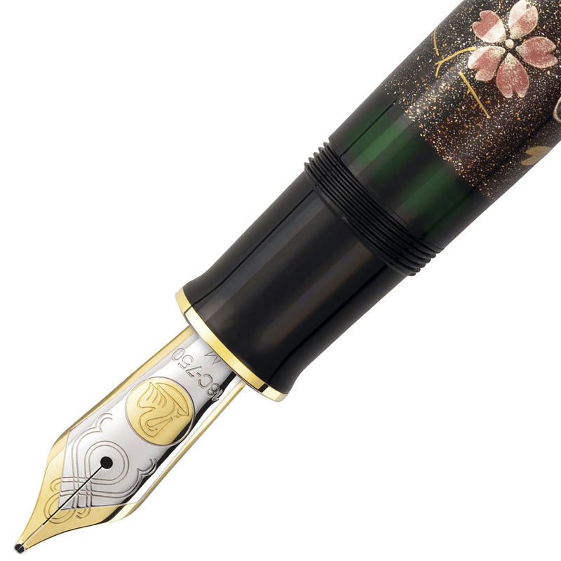 PELIKAN M1000 Limited Edition Maki-e Fountain Pen - Four Seasons Lucky Charm - Medium Nib - 2026 Limited Edition