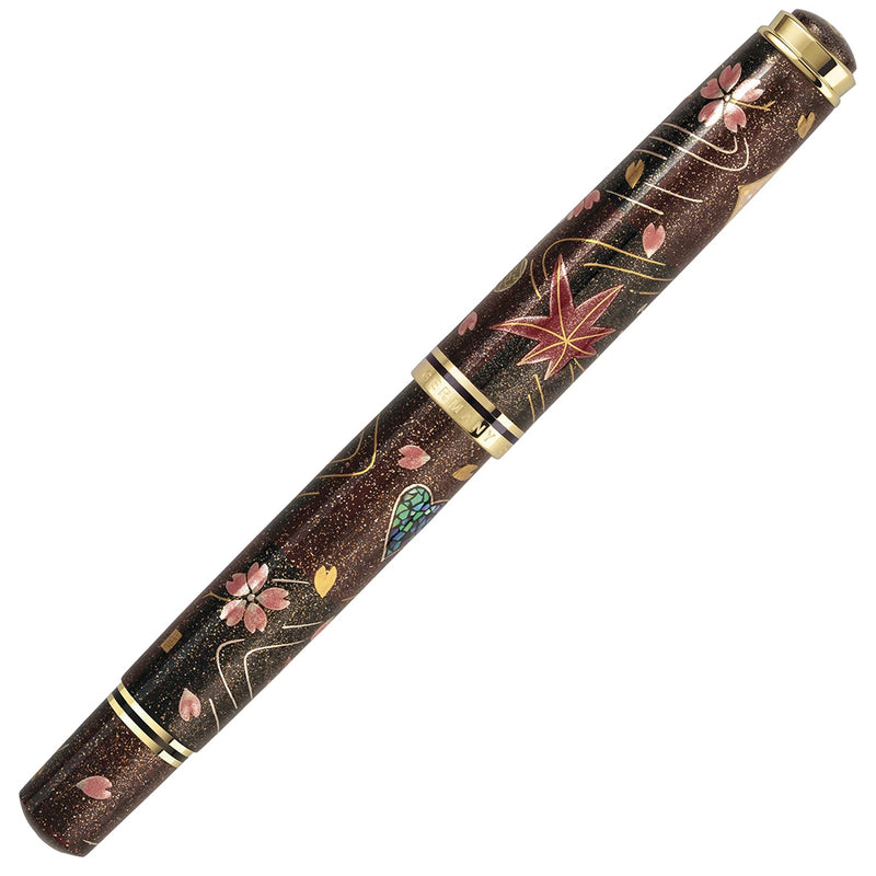 PELIKAN M1000 Limited Edition Maki-e Fountain Pen - Four Seasons Lucky Charm - Medium Nib - 2026 Limited Edition