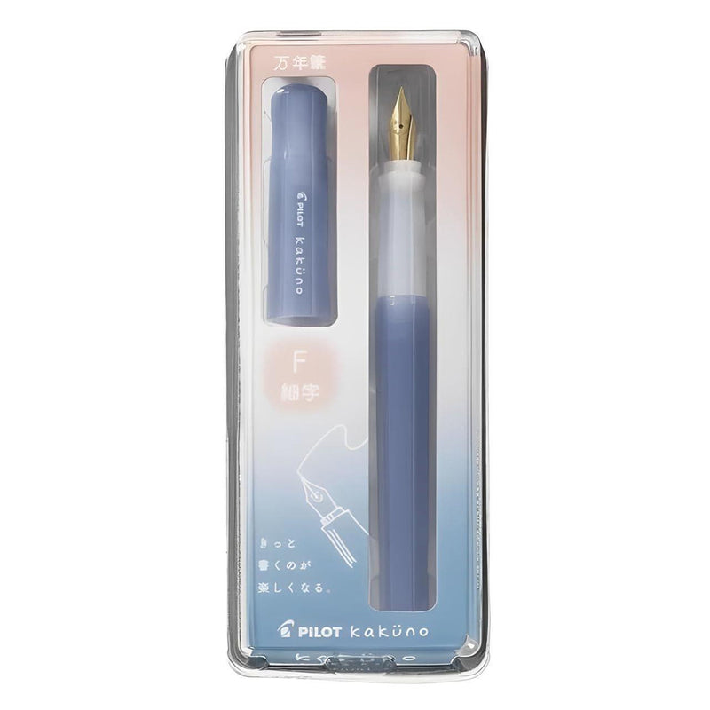 PILOT Kakuno Fountain Pen - Madoromi Series - Blue
