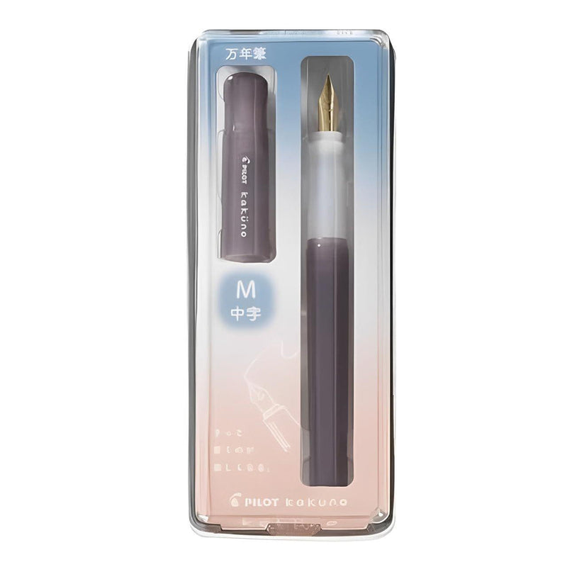 PILOT Kakuno Fountain Pen - Madoromi Series - Brown