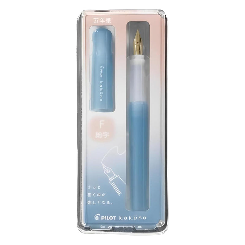 PILOT Kakuno Fountain Pen - Madoromi Series - Light Blue