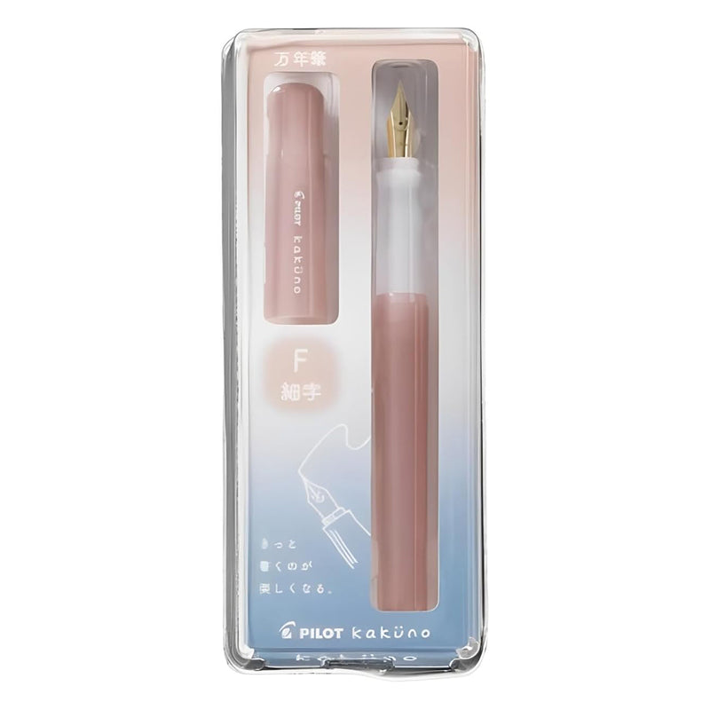 PILOT Kakuno Fountain Pen - Madoromi Series - Pink