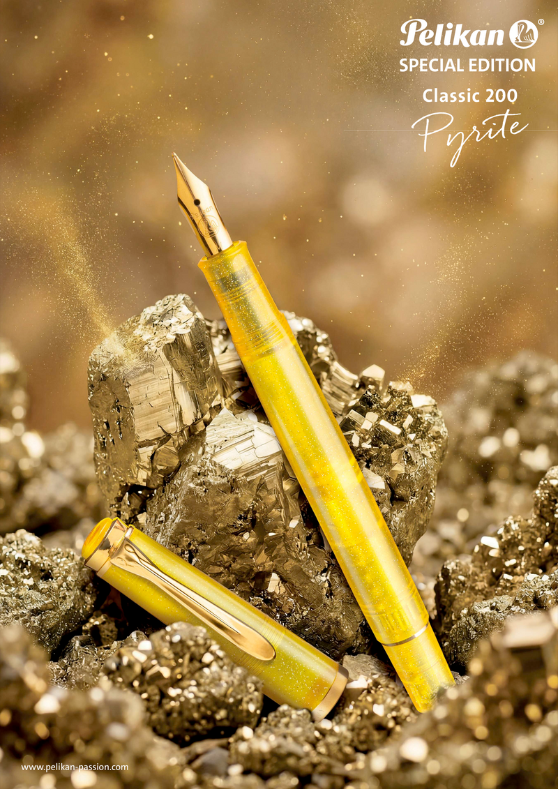 PELIKAN Classic M200 Pyrite (2026 Special Edition) Fountain Pen