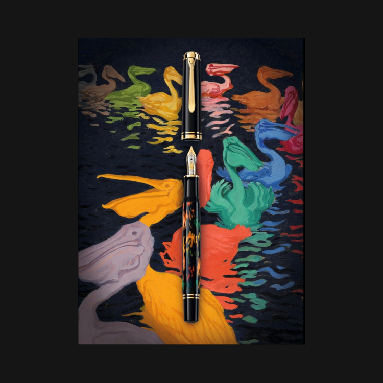 PELIKAN Souveran M600 Fountain Pen - Art Collection #1 - Glauco Cambon