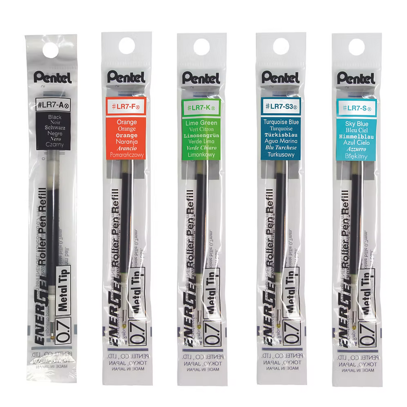 PENTEL Energel Retractable Gel Pen Refill LR7 (0.7mm)