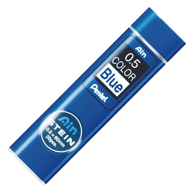 PENTEL Stein Mechanical Pencil Coloured Leads - 0.5mm - Blue