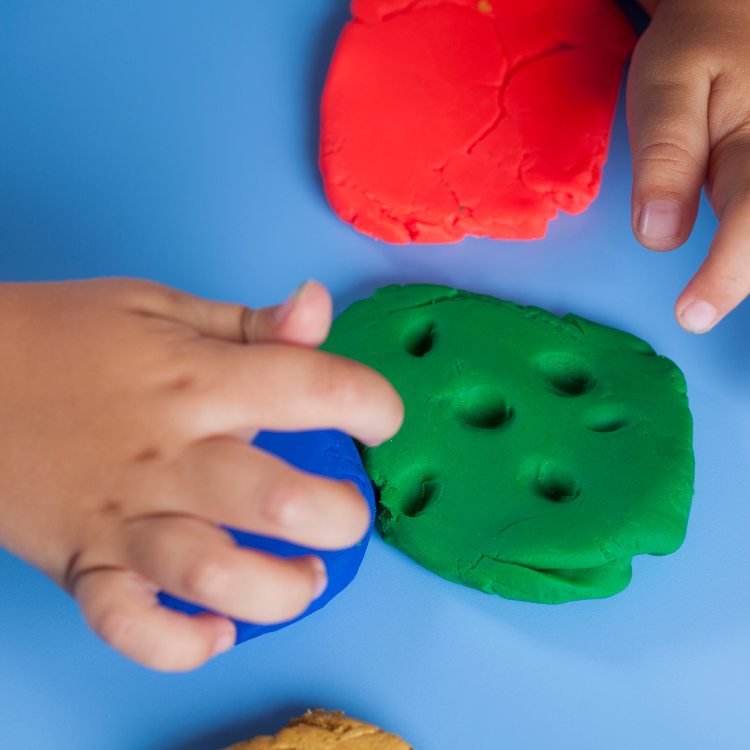 PRIMO Play Dough for Stamping - Single Colour - 5 Bars (55g)