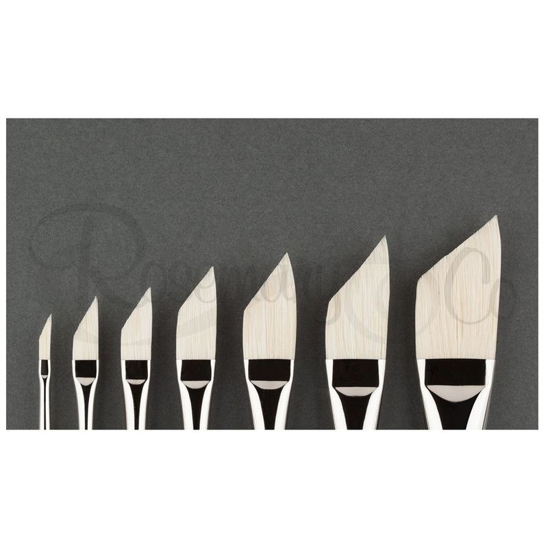ROSEMARY & CO Brushes - Tisch (100% Natural Bristle) - Dagger - Long Handle - Various Sizes