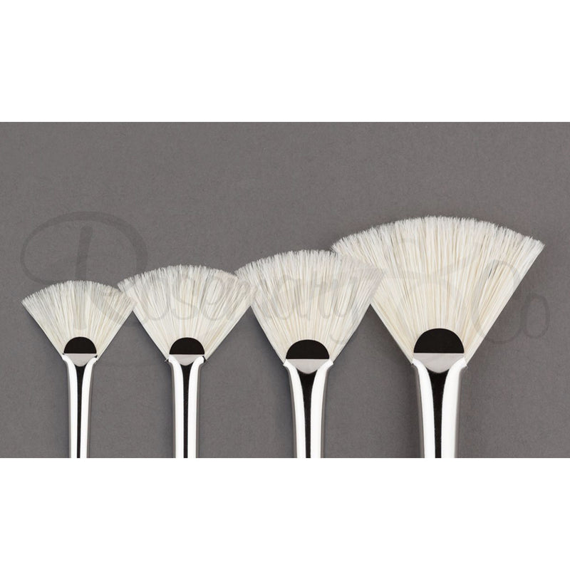 ROSEMARY & CO Brushes - Chungking Bristle  - Series 2055 - Fan - Short Handle - Various Sizes