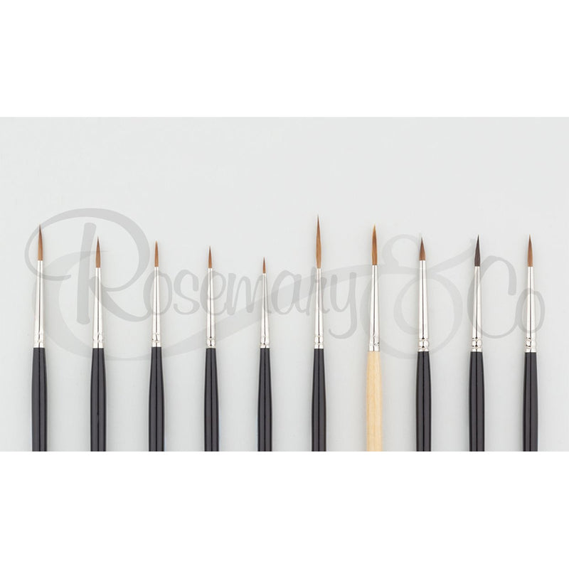 ROSEMARY & CO - Workbench Warriors Miniature Brush Set (10 Brushes)