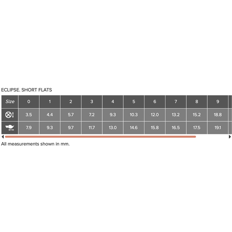 ROSEMARY & CO Brushes - Eclipse - 100% Synthetic - Short Flat - Long Handle - Various Sizes
